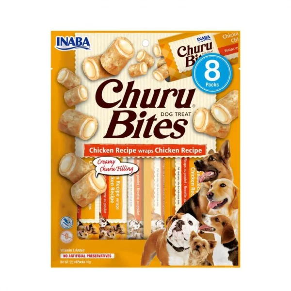 Churu Dog Bites Receta 8x8x12gr - Imagen 4