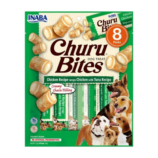 Churu Dog Bites Receta 8x8x12gr - Imagen 3
