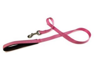 Correa Nylon Liso Rosa