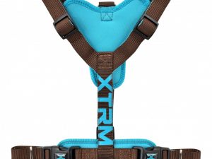 Arnés X-TRM Cronos Neón Flash Marrón