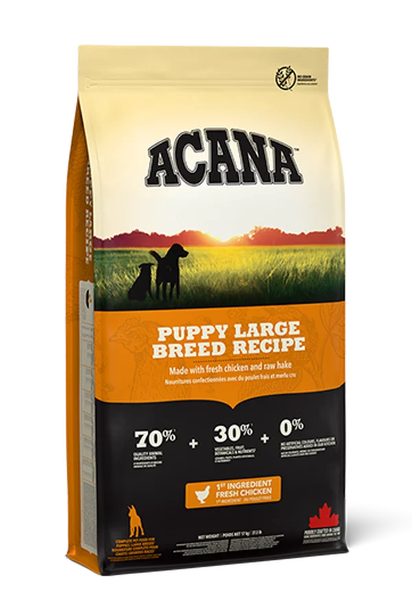 Acana Puppy Large Breed Recipe 17Kg