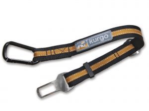 Kurgo Adaptador Cinturón Seguridad Negro/Naranja