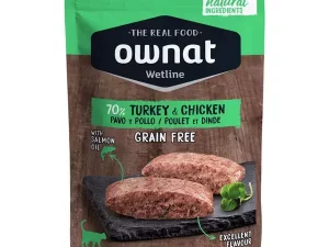 Ownat Wetline Gato Pavo y Pollo 85g