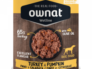 Ownat Wetline Perro Pavo y Calabaza 400 gr