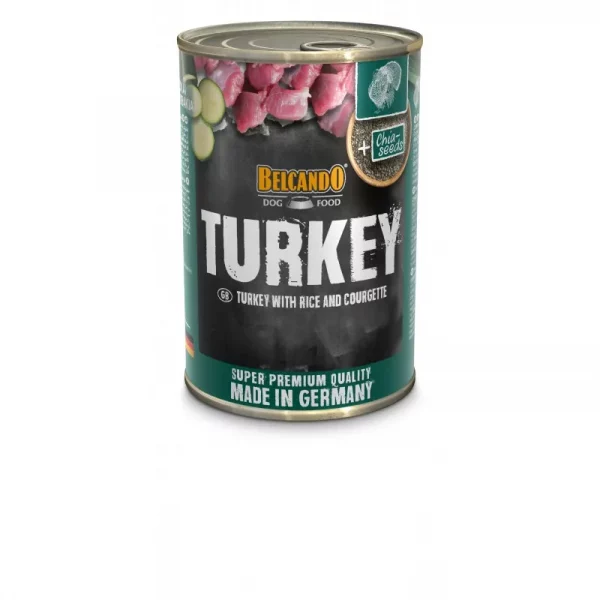 Belcando Pavo Con Arroz y Calabacín