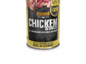 Belcando Pollo y Pato con Mijo y Zanahoria