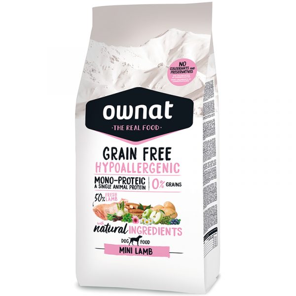 Ownat Gf Hypo Alergénico Mini Cordero