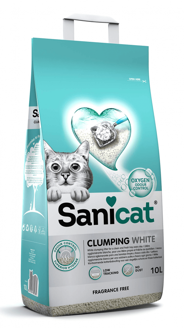 Sanicat Clump White Sin Olor 10L