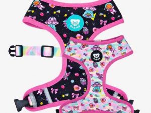 Arnés Dukier Reversible Pink Galaxy