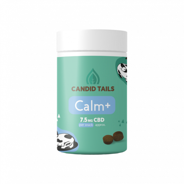 Calm + Snacks Perros CBD Origen Natural 15 Mg x 60 Snacks
