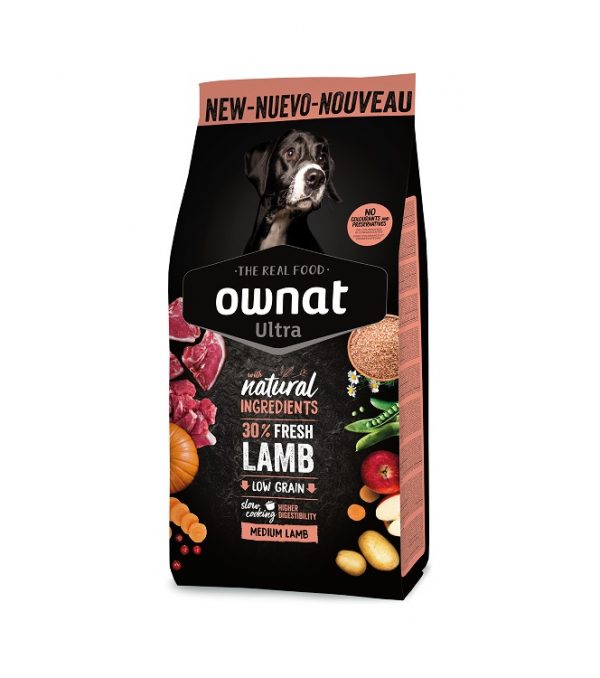 Ownat Ultra Medium Cordero y Arroz