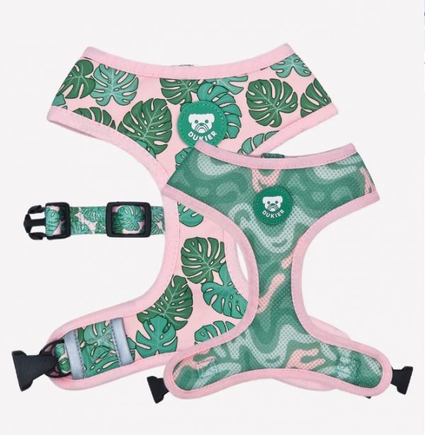 Arnés Dukier Reversible Monstera