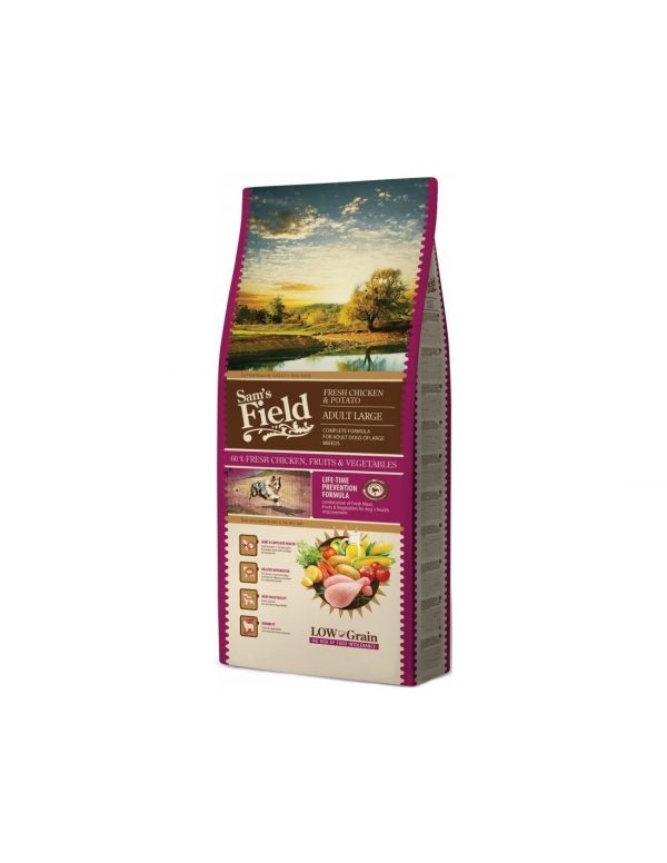 Sam's Field Pollo y Patata Adult Large 13 Kg