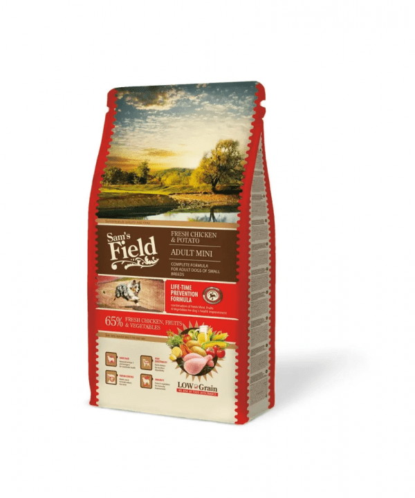 Sam's Field Fresh Pollo y Patata Adult Mini 2,5 Kg