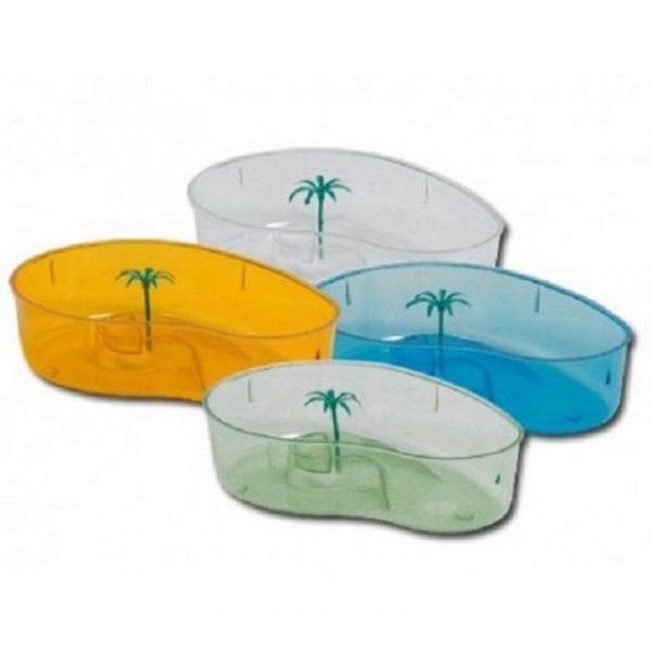 Tortuguera Riñón C/ Palmera  22x31x8 CM
