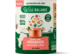 Wild Balance Lata Guiso del Pescador Salmón-Cerdo 400g
