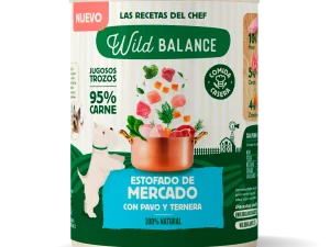 Wild Balance Lata Estofado de Mercado Pavo-Ternera 400g