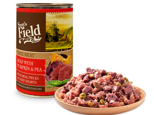 Sams Vaca, Calabaza y Guisantes 400gr