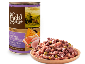 Sams Pollo, Salmón y Calabaza 400gr