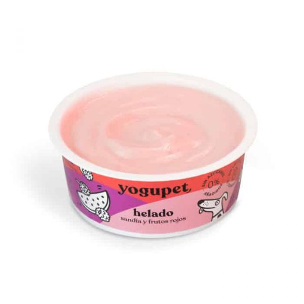 Yogupet Helado Sandia y Frutos Rojos 110g