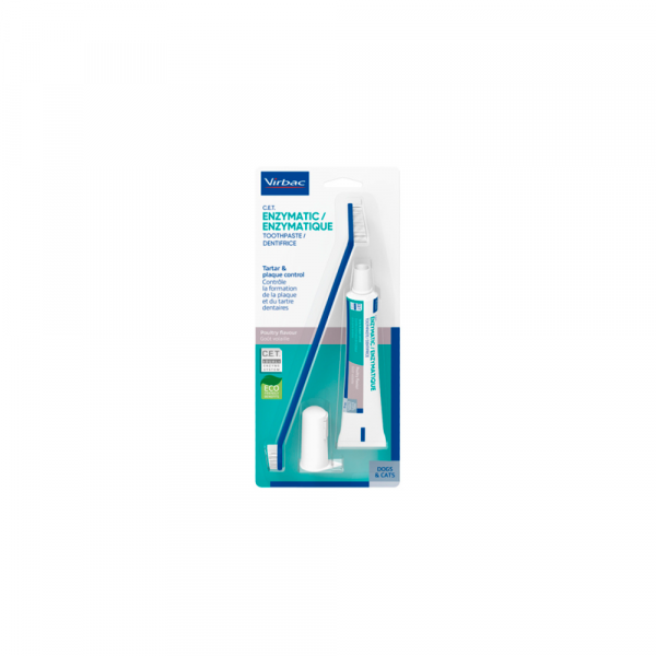 Kit Dentrifico Enzimatico Pasta + Cepillos