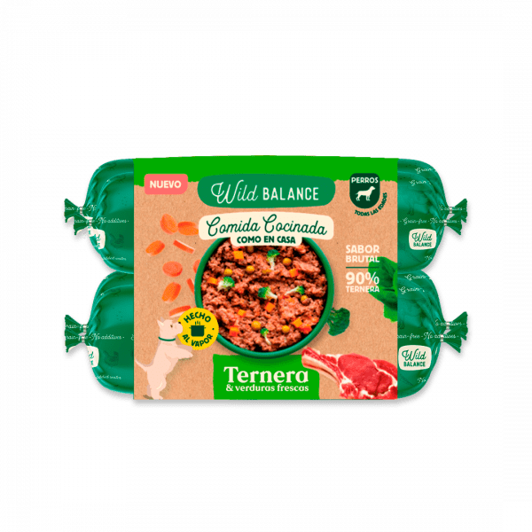Wild Balance Comida Cocinada Ternera
