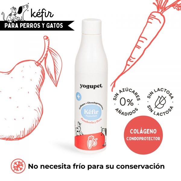 Kefir Yogupet Pera y Zanahoria 200ml