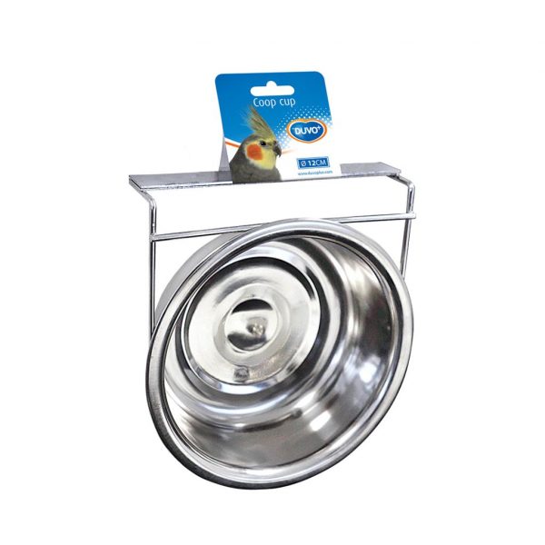 Comedero Inox. con 1 Tornillo para Aves - Imagen 4