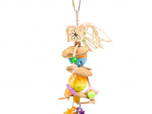 Juguetes Coloridos con Cocos y Campanas