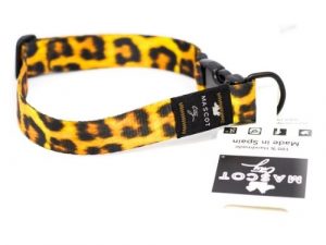 Collar Nylon Leopardo