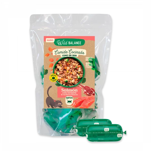 Wild Balance Salchichas de Salmon y Ternera 1,2Kg