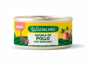 Wild Balance Lata Cazuela de Pollo 80g