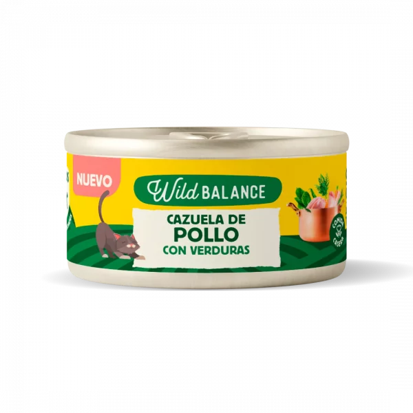 Wild Balance Lata Cazuela de Pollo 80g