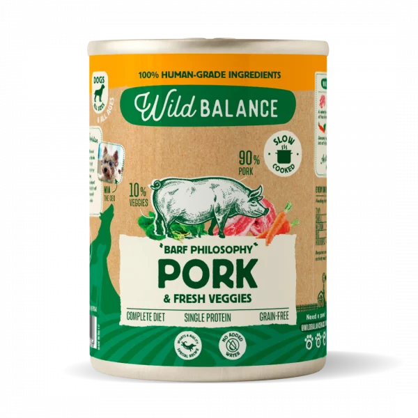 Wild Balance Lata de Cerdo 400g