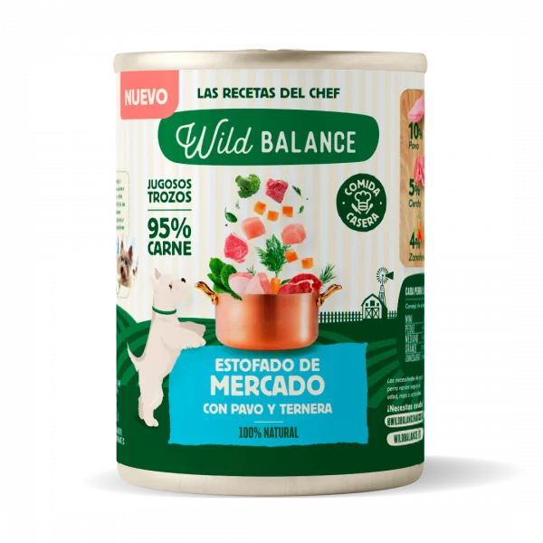 Wild Balance Lata Estofado de Mercado 400g