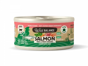 Wild Balance Lata Salmon y Ternera 120g
