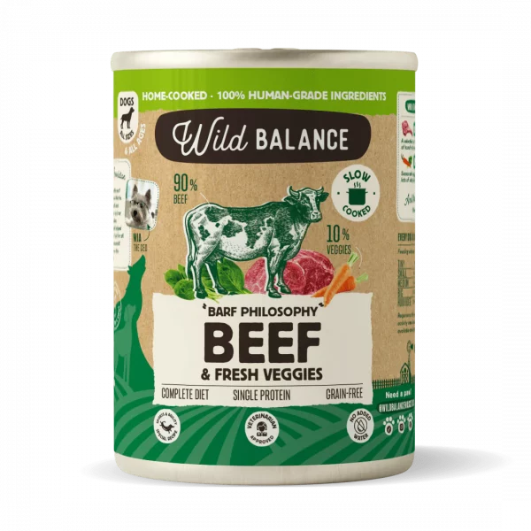 Wild Balance Lata de Ternera 400g