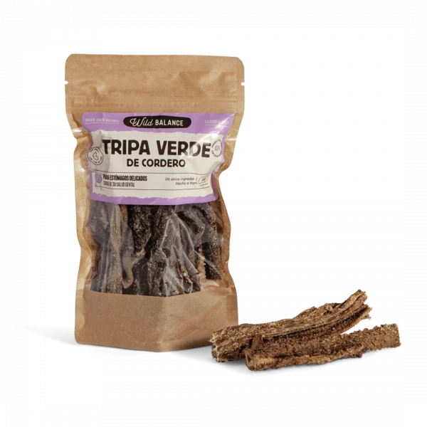 Wild Balance Tripa Verde de Cordero 80g