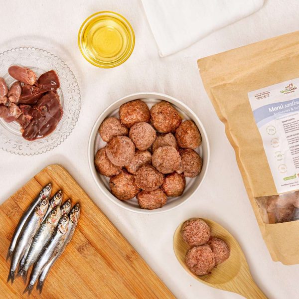 Naturcanin Albondigas Gato Sardina y Pavo 900g