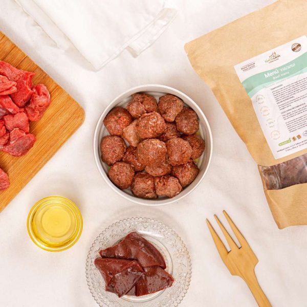 Naturcanin Albondigas Gato Vacuno 900g