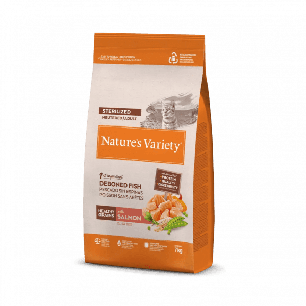Natures Variety Healthy Grain Sterilized Salmon - Imagen 2