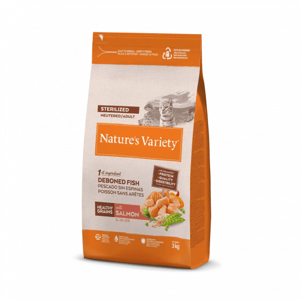 Natures Variety Healthy Grain Sterilized Salmon