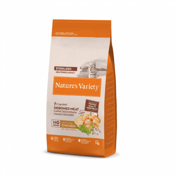 Natures Variety No Grain Sterilized Pollo 7Kg