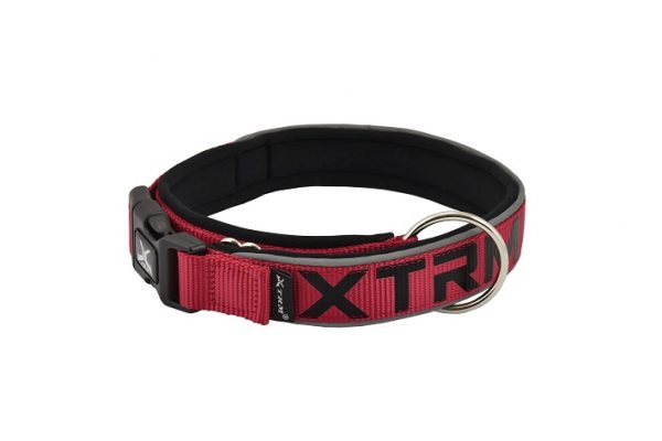Collar X-TRM Neon Flash Rojo y Negro