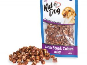 Kiddog Mini Dados de Cordero 80g