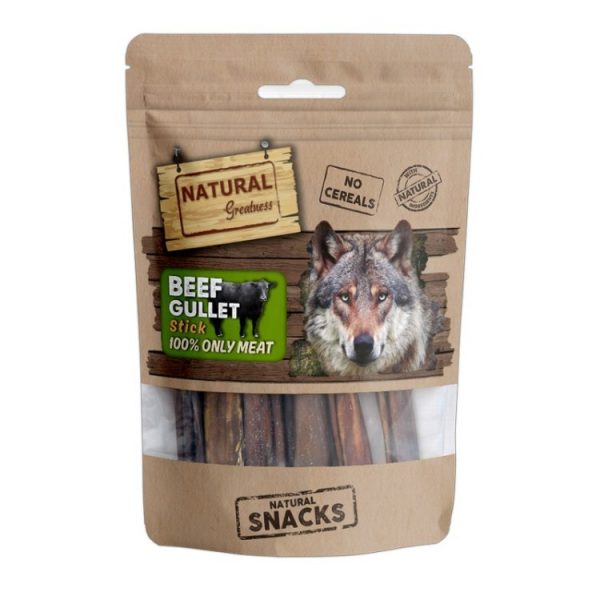 Snack Natural para Perros - Palitos de Ternera Natural Greatness (70g)
