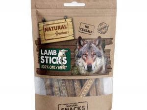 Snack Hipoalergénico para Perros - Sticks de Cordero Natural Greatness (70g)
